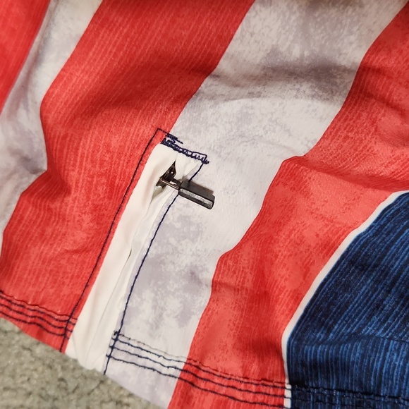 10/12 patriotic swim trunks - Picture 2 of 3